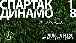 Спартак  Динамо (Команды 2011 г. р.)  1:8 (5:4 вторые составы)