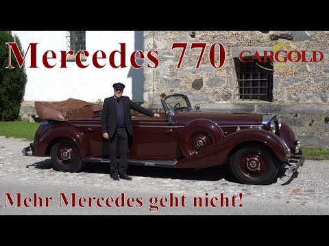 Mercedes 770 Offener Tourenwagen, 1939, der größte Mercedes aller