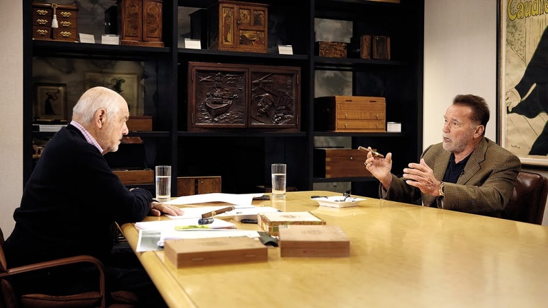 When Did Arnold Schwarzenegger Start Smoking Cigars The Interview With Marvin R.