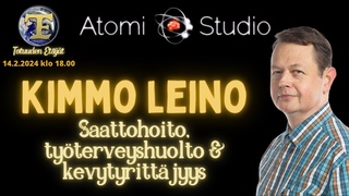 ATOMIstudio: Kimmo Leino - Saattohoito, tyterveyshuolto & kevytyrittjyys