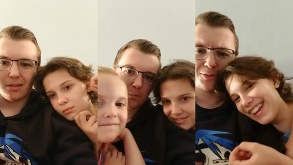 Millie Bobby Brown, Instagram Live Stream, 7, 8 June 2017 w, Charlie Ava