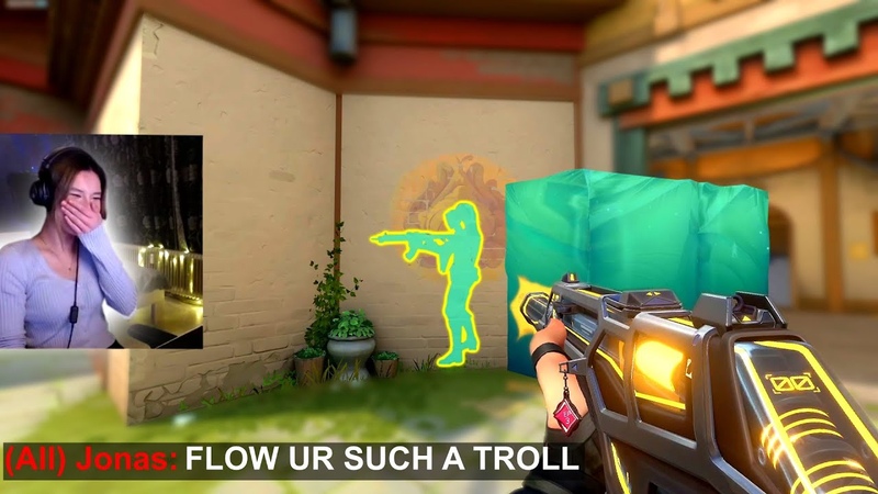 Trolling Valorant Streamers With Sage