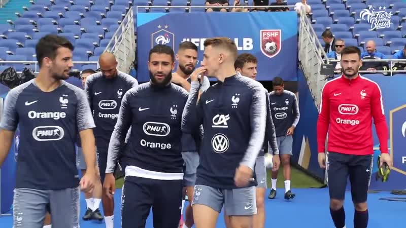 Entraînement au Stade de France, Equipe de France I FFF