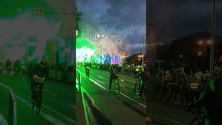 Пермь тихий Компрос. Ночной велопробег #урал #пермь#спорт #жизньвгороде