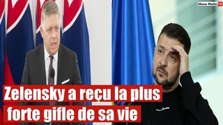 Zelensky a reu la plus forte gifle de sa vie