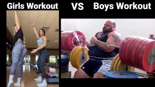 Girls Workout vs Boys Workout #girlswithautism