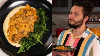 ESTROGONOFE DE COGUMELOS COM PALMITO | Receitas Vegetarianas | Rafael Ribas