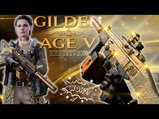 [The Brightest Gun In Warzone] Gilded Age V Reactive Bundle Showcase Call Of Duty Black Ops Cold War