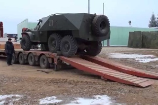 BTR-152 Soviet Armored Personnel Carrier