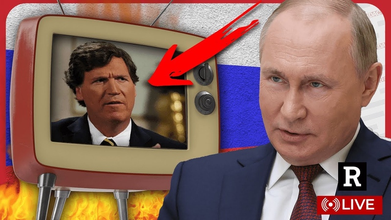 Tucker is FURIOUS FIRES back at Russia TV Rumors, War IS coming to America, Redacted News