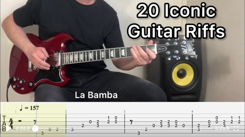20 Iconic Guitar Riffs with