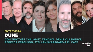 Entrevista Dune l Timothe Chalamet y Zendaya sobre la mejor pelcula de ciencia ficcin del ao