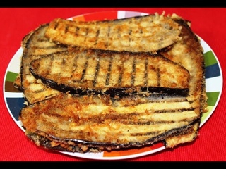 КОТЛЕТЫ из БАКЛАЖАН  по-итальянски. Cotoletta di melanzane. Aubergine steak Mediterranean style.