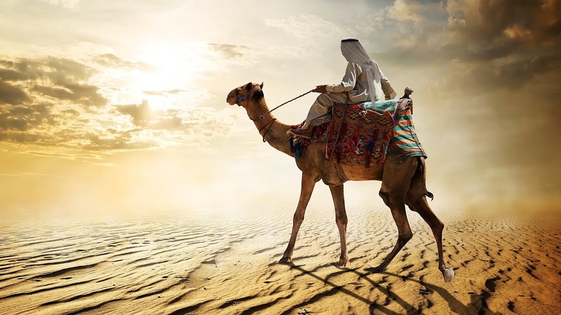 Mystical Eastern Music Meditation in Desert ( Arabic Melodies of the