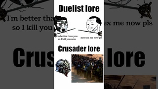 Darkest Dungeon Lore Crusader vs Duelist #darkestdungeon2 #darkestdungeon #thebindingblade #gaming