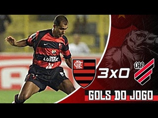 Gols Flamengo 3x0 Athletico-PR - Campeonato Brasileiro de 2004