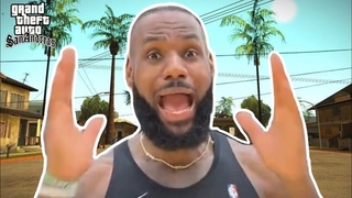 LeBron James, Scream if you love GTA San Andreas
