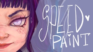 Hinata Hyuga(Naruto). Speedpaint