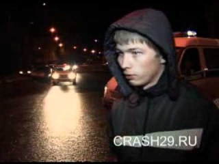 Пьяный на мазде.flv