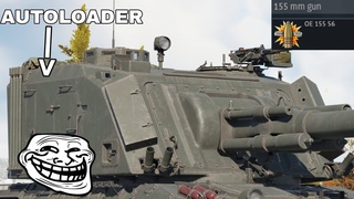 155MM GUN with AUTOLOADER