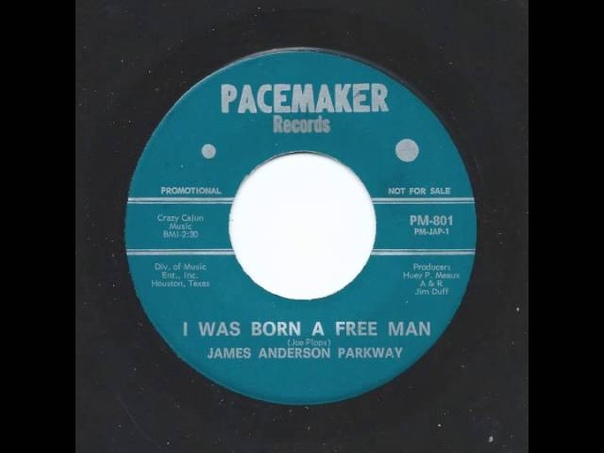 JAMES ANDERSON PARKWAY I Was Born A Free Man