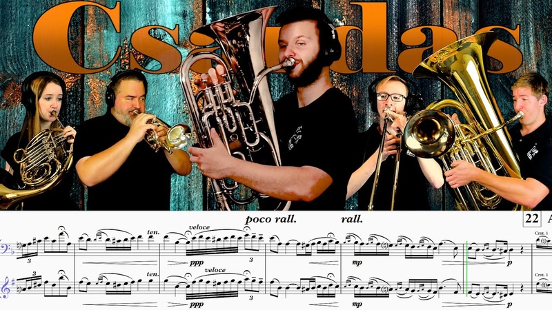 Vittorio Monti Czardas EUPHONIUM SOLO with SUPER A at the