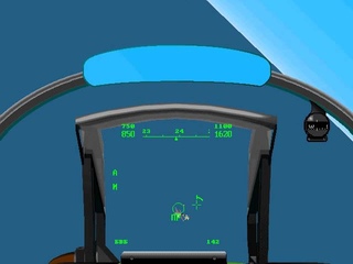 Su-27 vs F-16 Dogfight (1995 Su-27 Flanker 1.0)