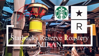 Largest Roastery in Italy We got inside! Starbucks reserve, Milan!