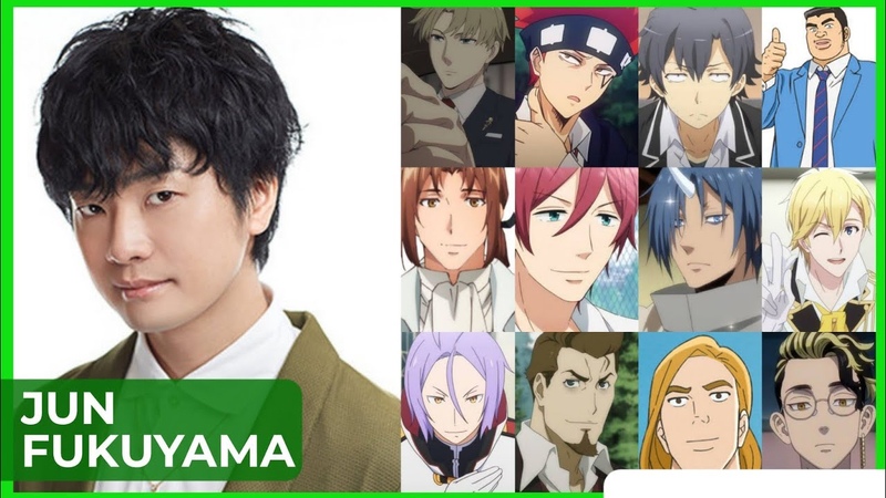 Jun Fukuyama 福山 潤 Top Same Voice Characters