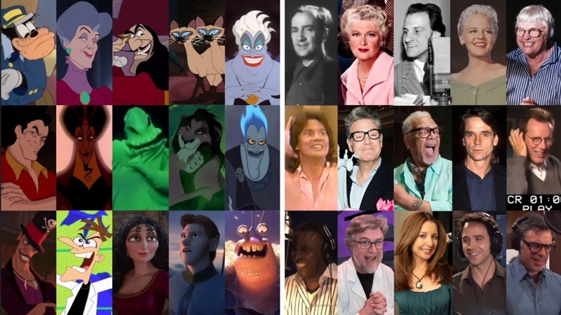 Disney Villains, Live Vs Animation, Side By Side