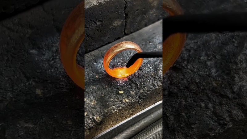 Pure gold sonic ring making process , shorts, viral, short,