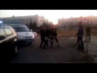 Віту Заверуху примусово забирають з лікарні швикдкої допомоги
