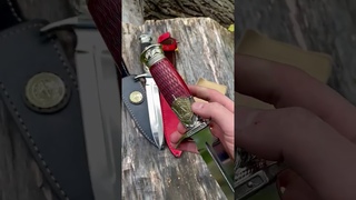 Нож “Альфа“ ручной работы из стали D2.
