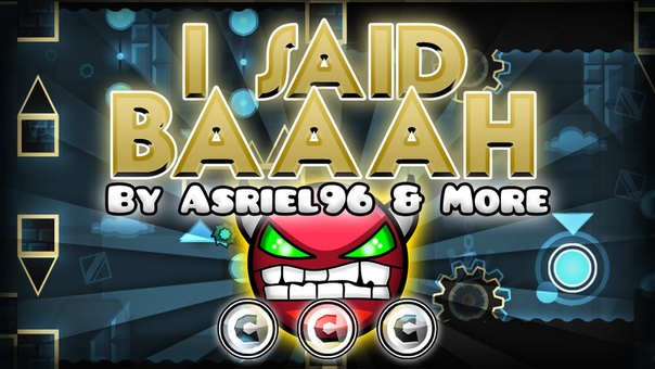Geometry Dash ( Demon) I Said Baaah by Asriel96 More, Guitar Hero
