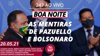 Boa Noite 247 - CPI desmonta mentiras de  Pazuello e expe Bolsonaro