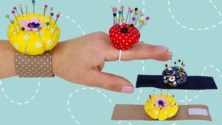 Easy DIY Pincushion / How to Make a Wrist Pincushion Tutorial