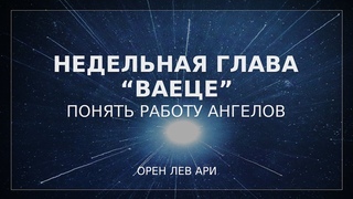 ПРЯМОЙ ЭФИР | Недельная глава Ваеце. Понять работу ангелов | Орен Лев Ари