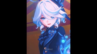 Furina edit | I, Furina, will use this trial to show the world the true meaning of justice!