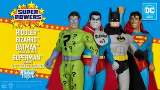 NEW DC Direct: Super Powers Wave 9 Bundle (4) 4.5 Scale Figures | Action Figure Showcase