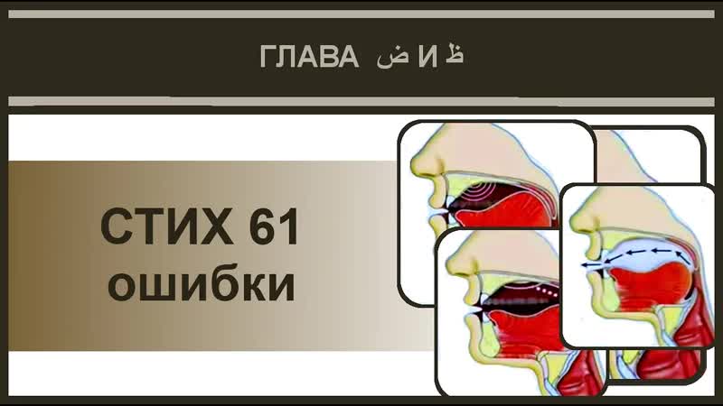 Айман Сувейд. 12. Стих 61 ошибки (русские