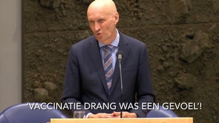 vaccinatiedrang was gevoel - Van Houwelingen stelt vragen Min. VWS Kuipers - @JasperCSTV