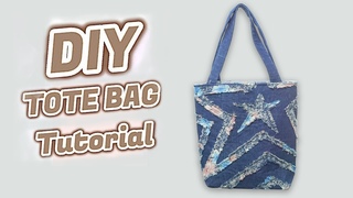 DIY Don’t throw your old clothes away but Recycle them to make a Beautiful Tote Bag