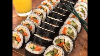 Настоящий КОРЕЙСКИЕ КИМПАБ