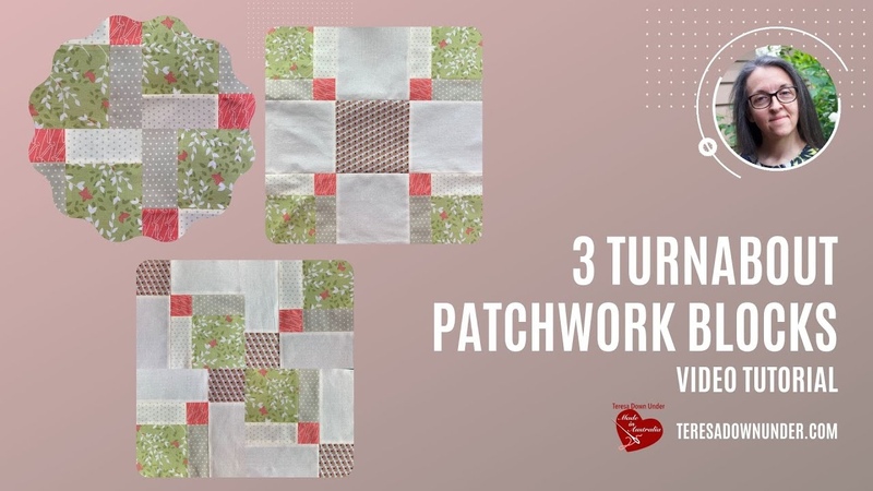 Turnabout quilt blocks video