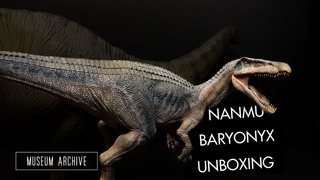 Nanmu Dinosaur Baryonyx Grey Version Unboxing and Review 4K | Jurassic World