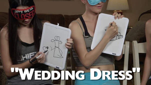 BLINDFOLD DRAWING CHALLENGE ft Merrell