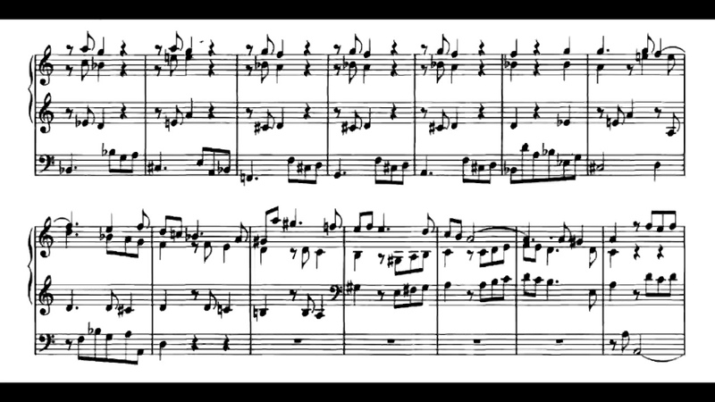 И. С. Бах Прелюдия для органа ля минор, BWV 569 Саймон
