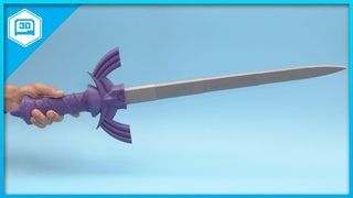 Collapsible Master Sword #Timelapse #adafruit #3DPrinting