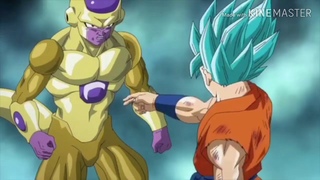 SSGSS Goku VS Golden frieza English dub