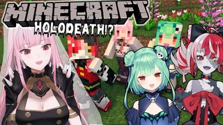 MINECRAFT COLLABHOLODEATH's First Adventure! with Rushia and Ollie! #hololiveenglish